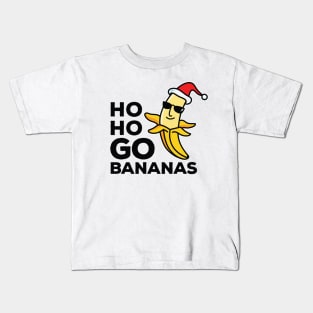 Ho Ho Go Bananas weird dude Kids T-Shirt